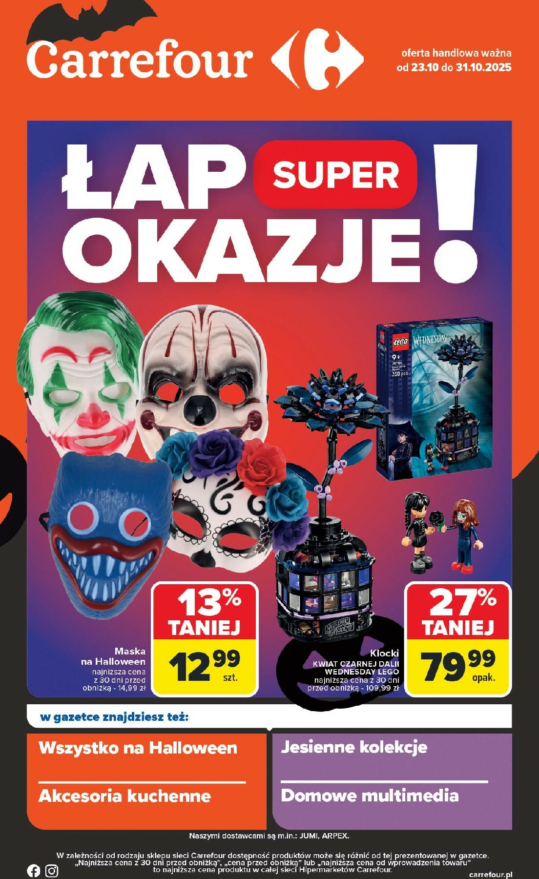 Gazetka Carrefour - Łap super okazje od czwartku - ważna od 23.10. do 31.10.