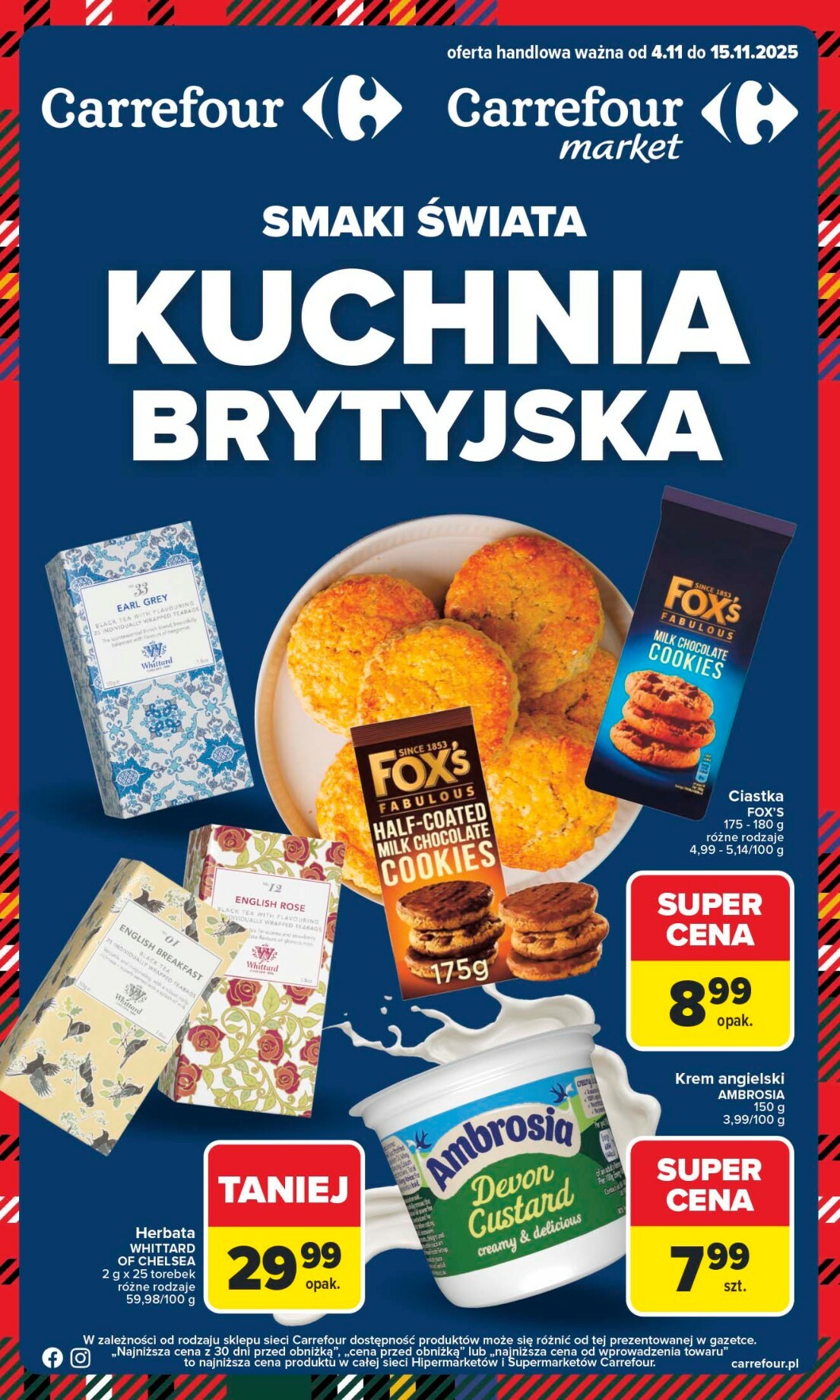 Gazetka Carrefour - Kuchnia brytyjska od wtorku - ważna od 04.11. do 15.11.