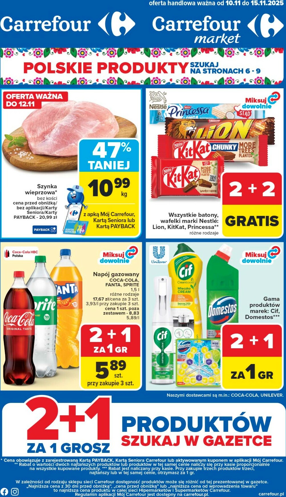 Gazetka Carrefour - ważna od 10.11. do 15.11.