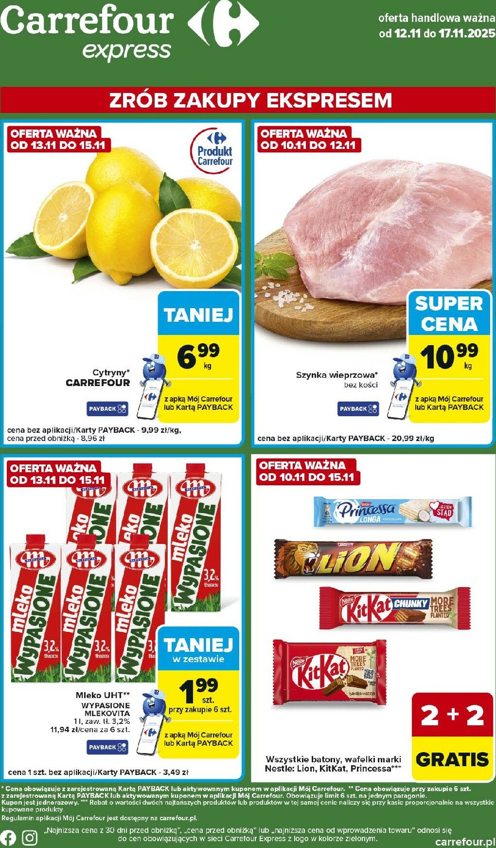 Gazetka Carrefour - Express 1 - ważna od 12.11. do 17.11.