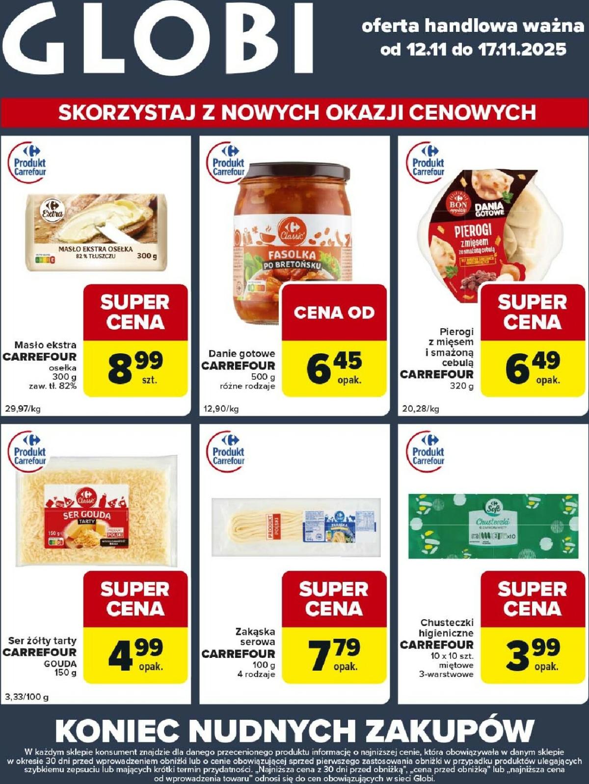 Gazetka Carrefour - Globi - ważna od 12.11. do 17.11.
