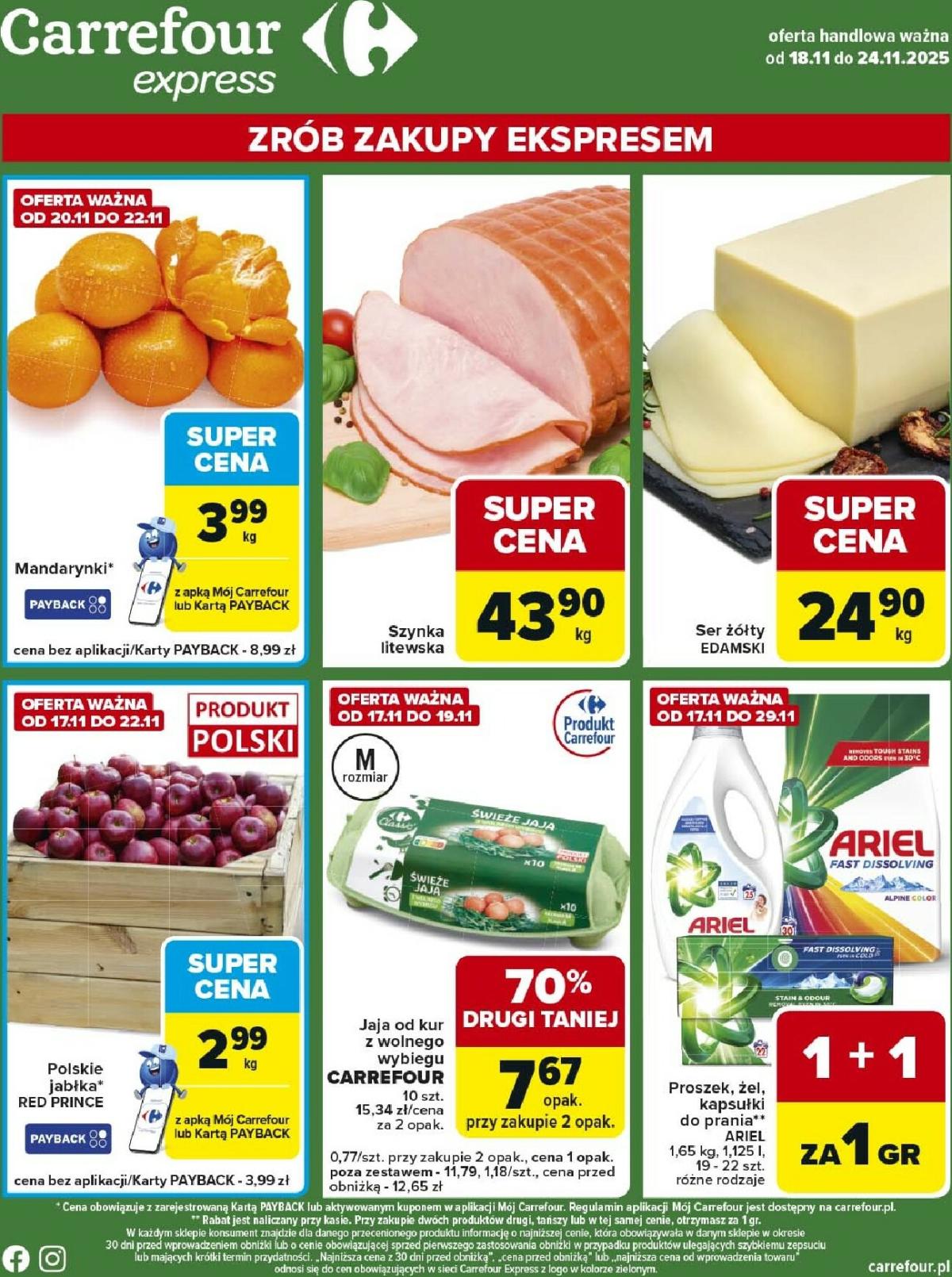 Gazetka Carrefour - Express 1 - ważna od 18.11. do 24.11.