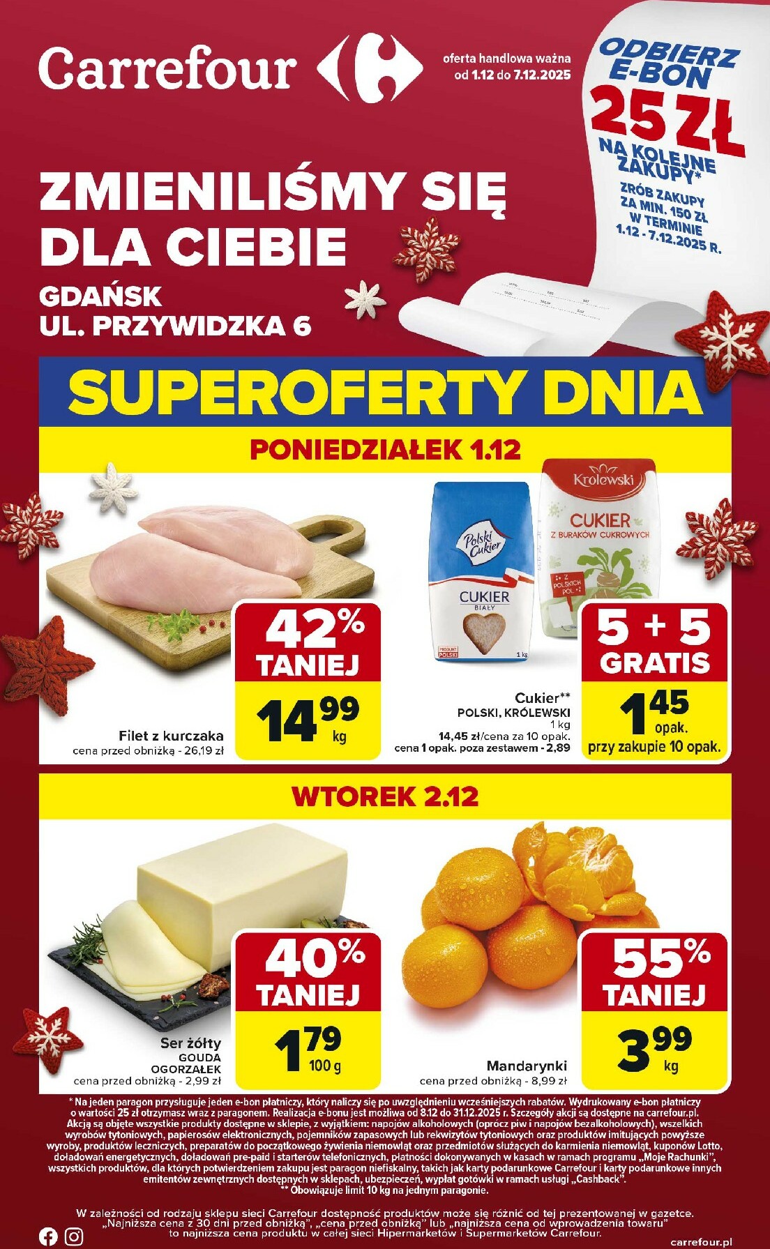 Gazetka Carrefour - Zmieniliśmy się dla Ciebie - ważna od 01.12. do 07.12.