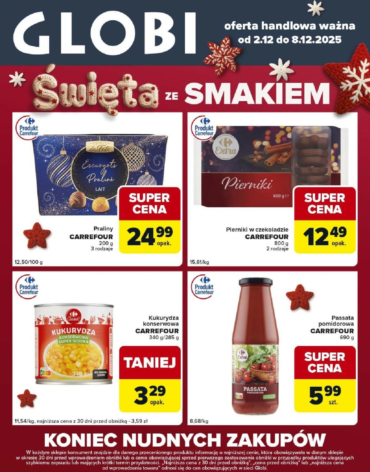 Gazetka Carrefour - Globi - ważna od 02.12. do 08.12.