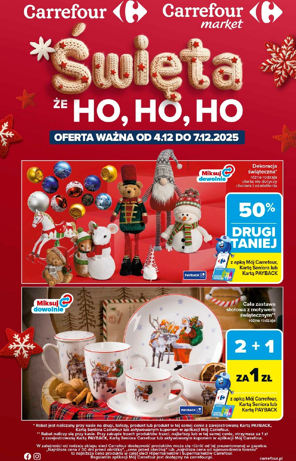 Gazetka Carrefour - Święta że, HO, HO, HO - ważna od 04.12. do 07.12.