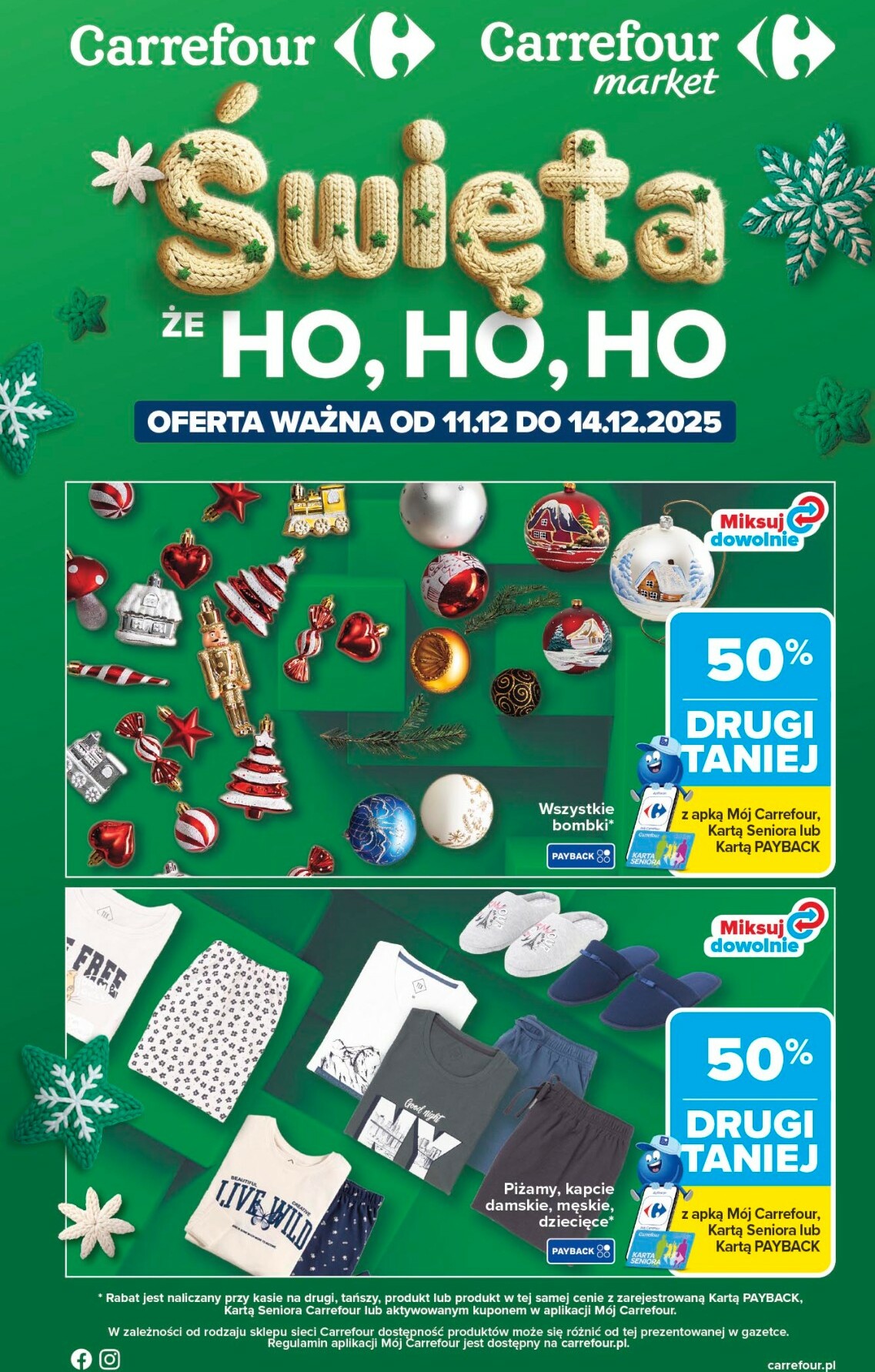 Gazetka Carrefour - Święta że, HO, HO, HO - ważna od 11.12. do 14.12.
