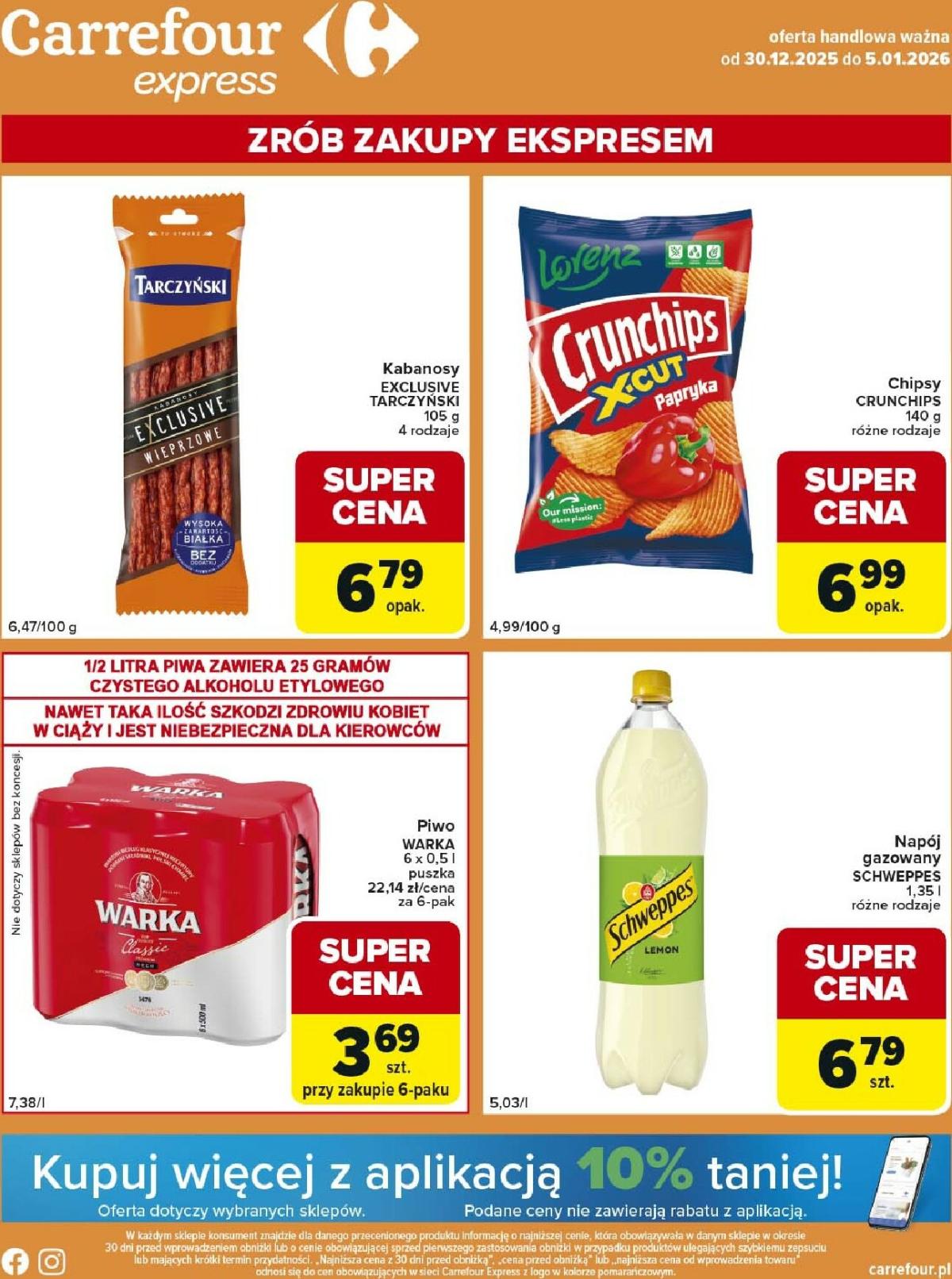 Gazetka Carrefour - Express 2 - ważna od 30.12. do 05.01.