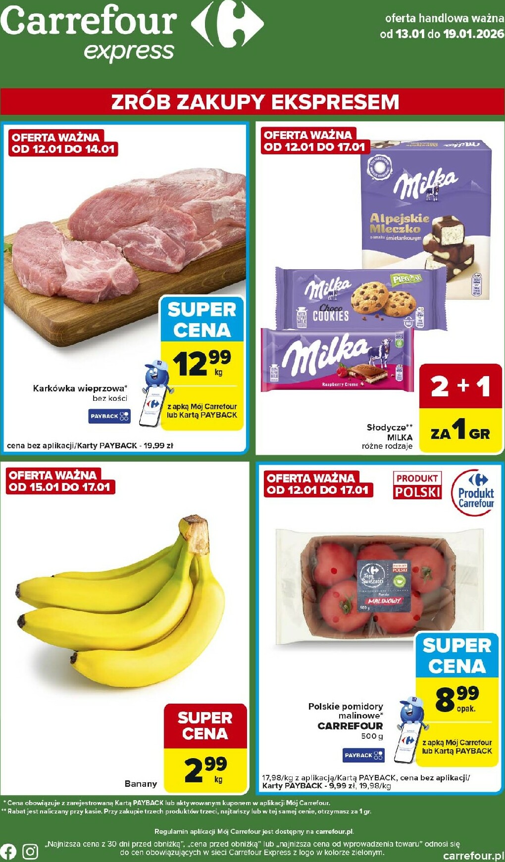 Gazetka Carrefour - Express 2 - ważna od 13.01. do 19.01.