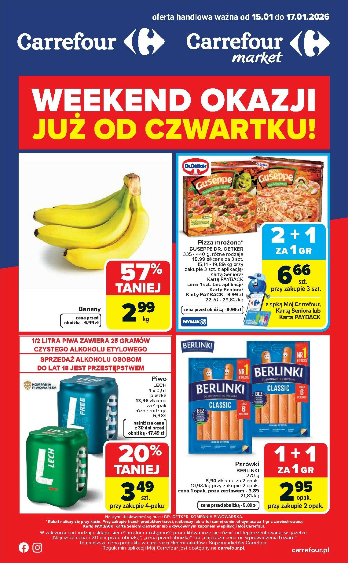 Gazetka Carrefour - Weekend - ważna od 15.01. do 17.01.