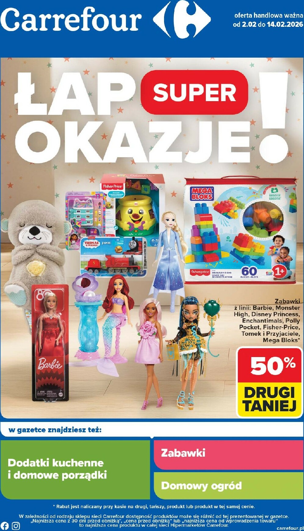 Gazetka Carrefour - Łap super okazje - ważna od 02.02.2026 do 14.02.2026