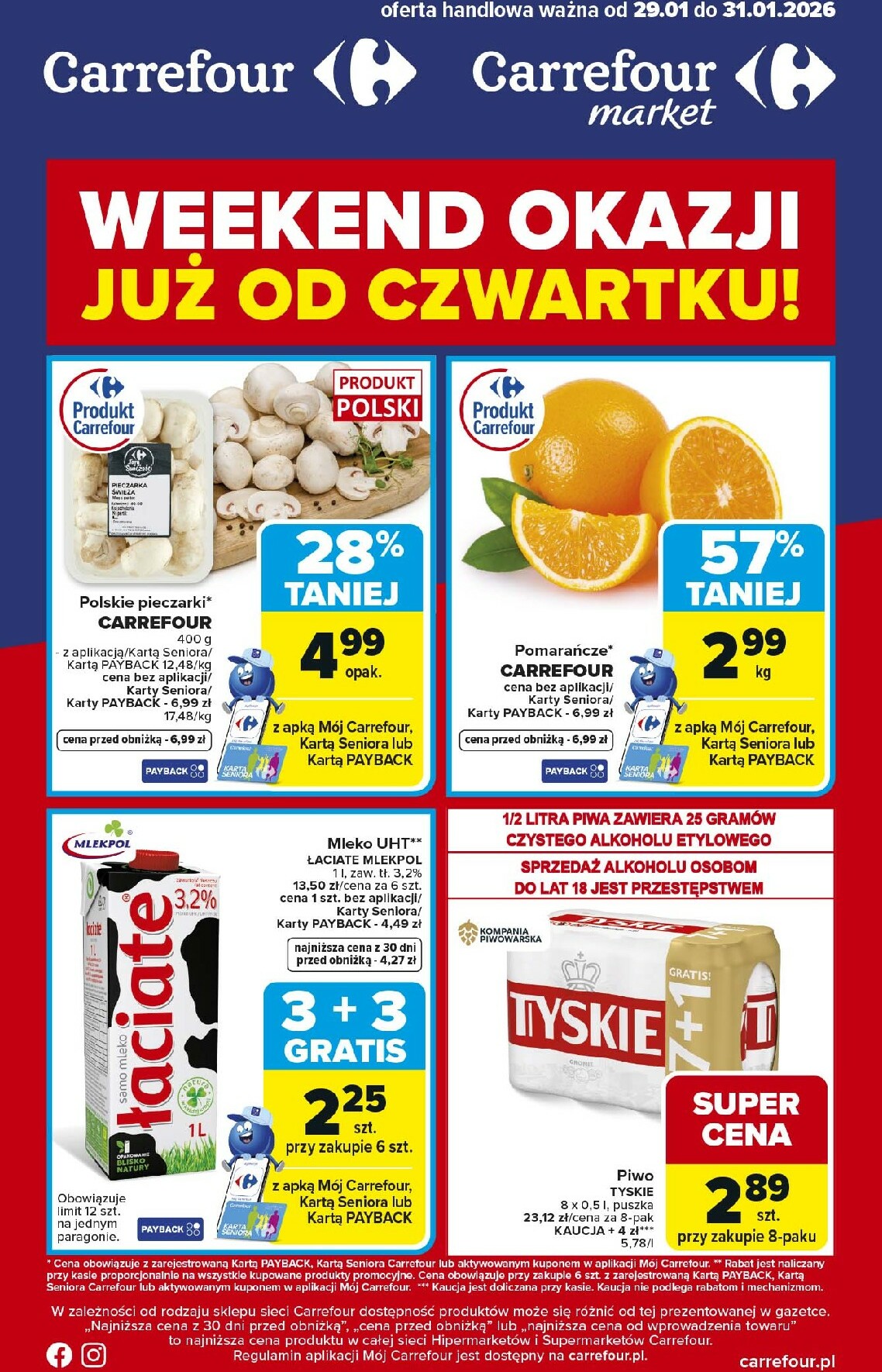 Gazetka Carrefour - Weekend - ważna od 29.01.2026 do 31.01.2026