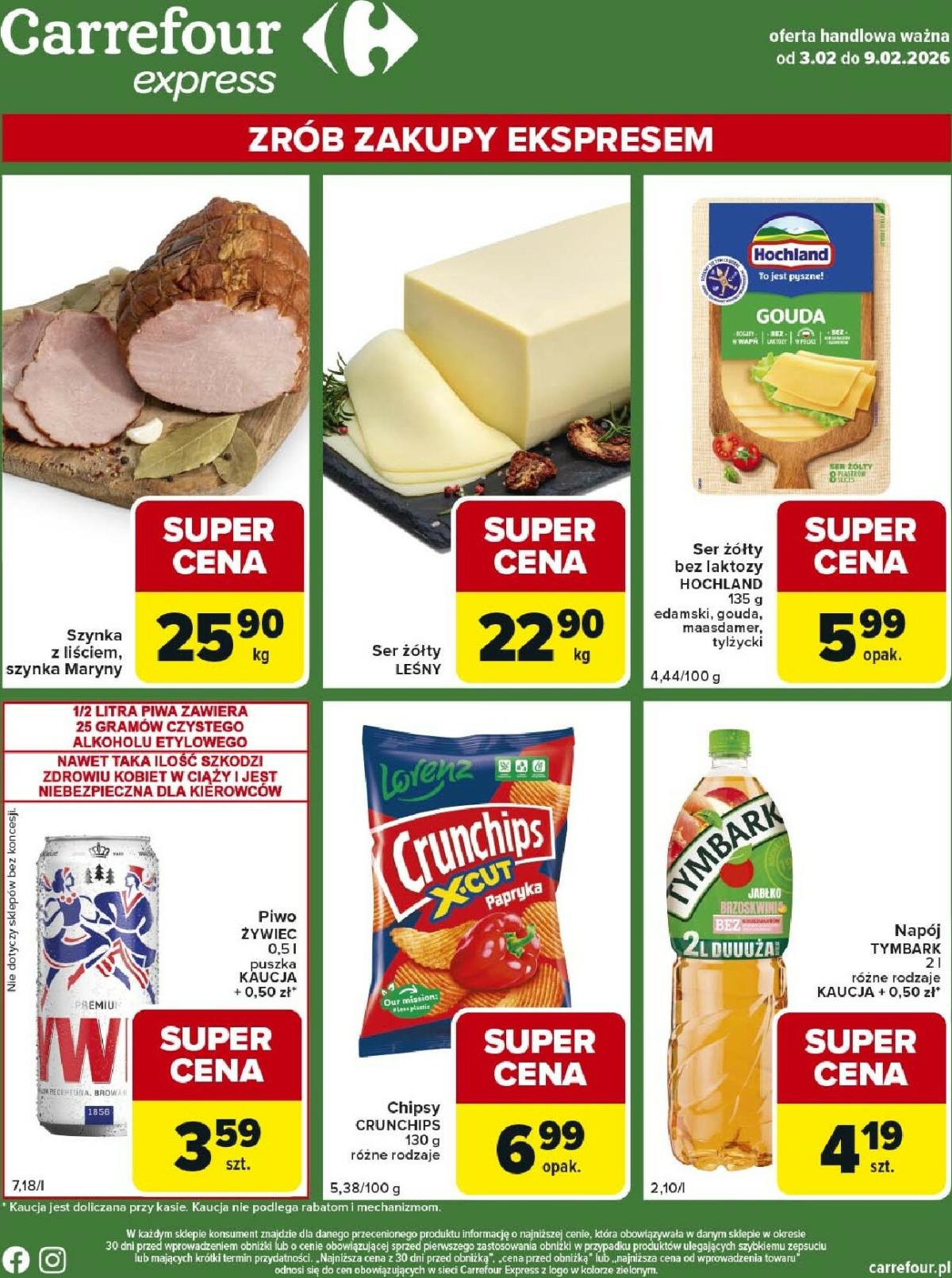 Gazetka Carrefour - Express 2 - ważna od 03.02.2026 do 09.02.2026