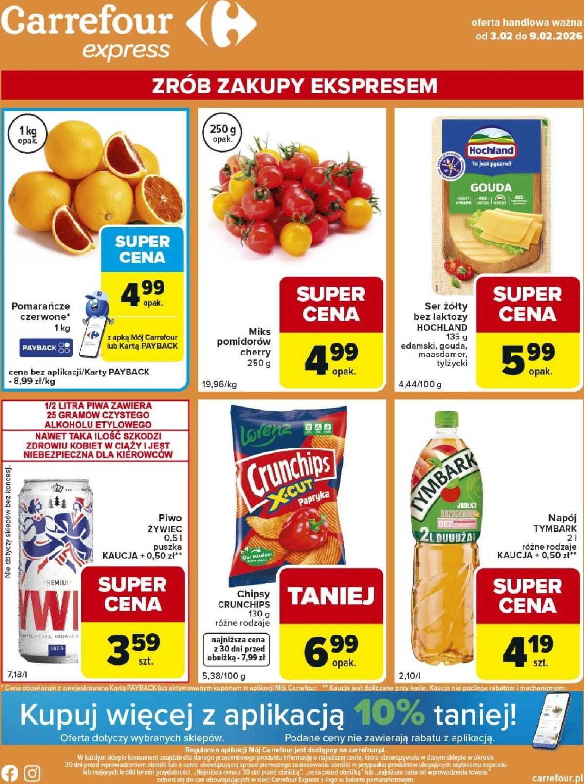 Gazetka Carrefour - Express 1 - ważna od 03.02.2026 do 09.02.2026