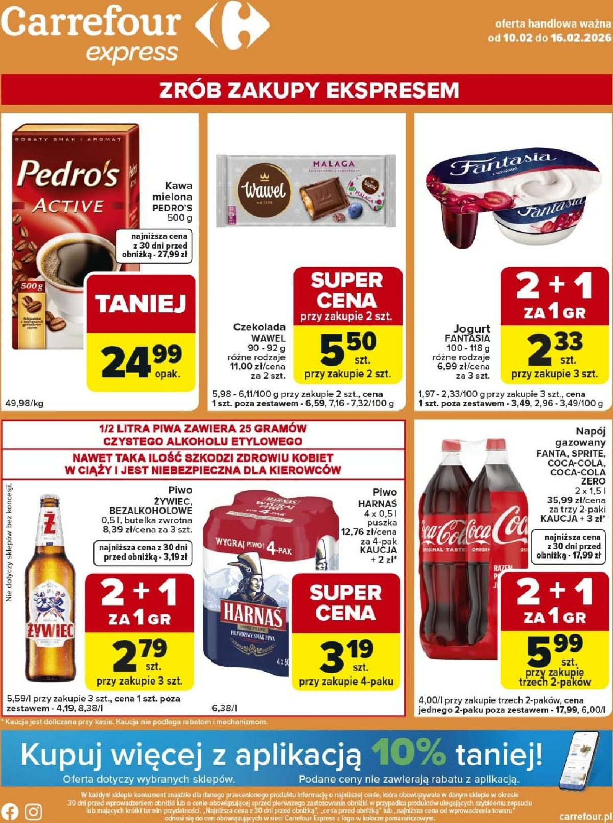 Gazetka Carrefour - Express 1 - ważna od 10.02.2026 do 16.02.2026