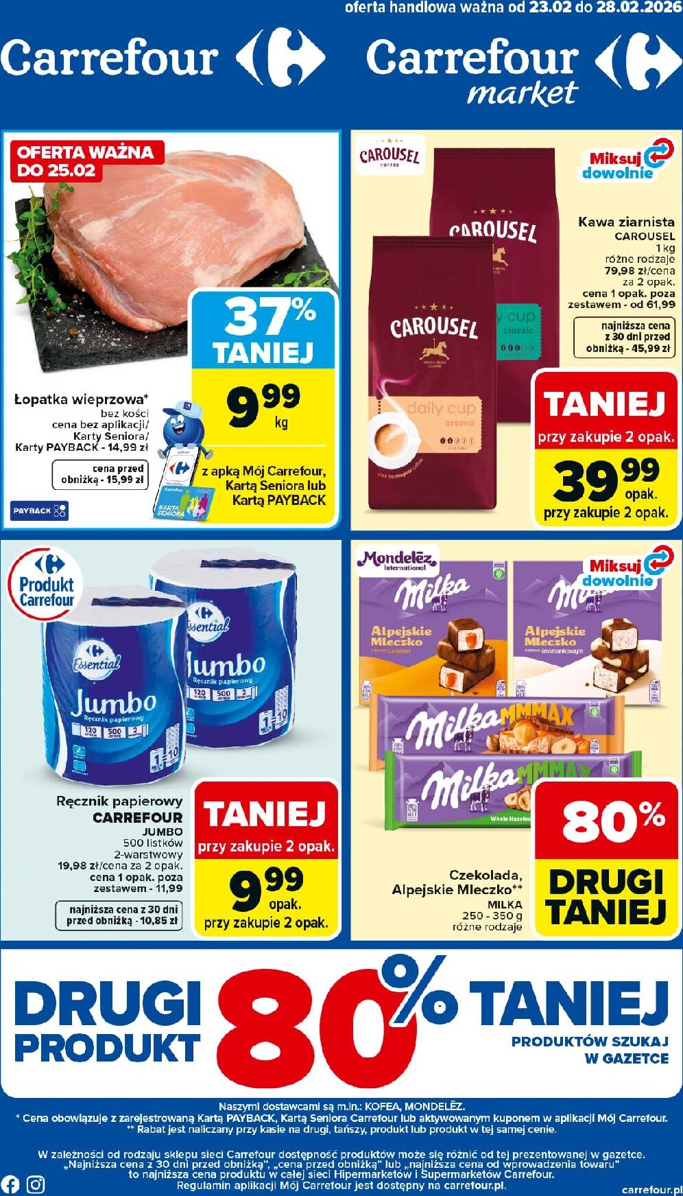 Gazetka Carrefour - ważna od 23.02.2026 do 28.02.2026