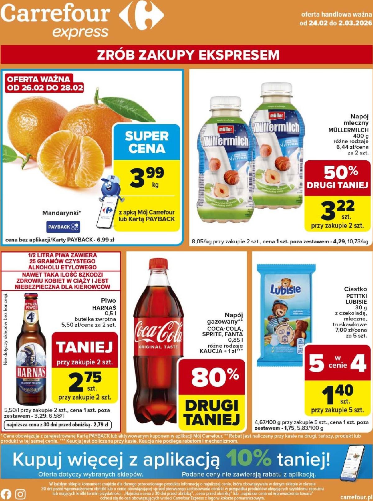 Gazetka Carrefour - Express 2 - ważna od 24.02.2026 do 02.03.2026