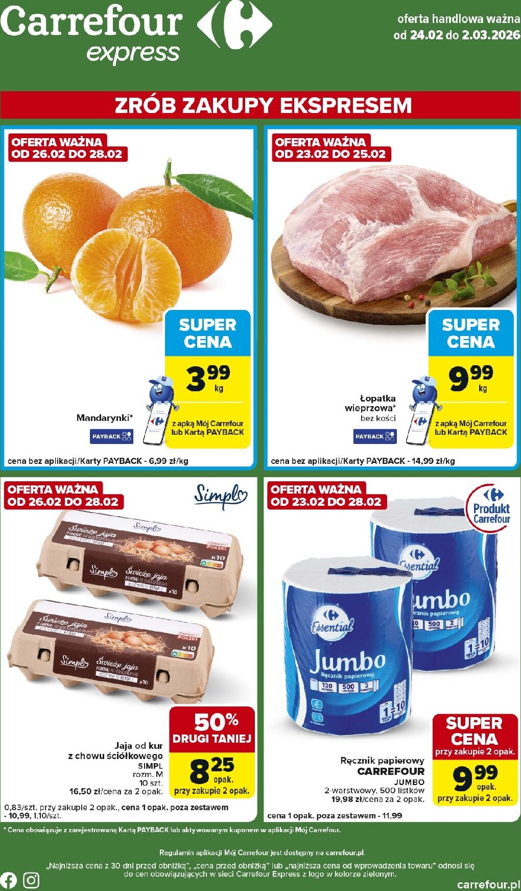 Gazetka Carrefour Express - ważna od 24.02.2026 do 02.03.2026