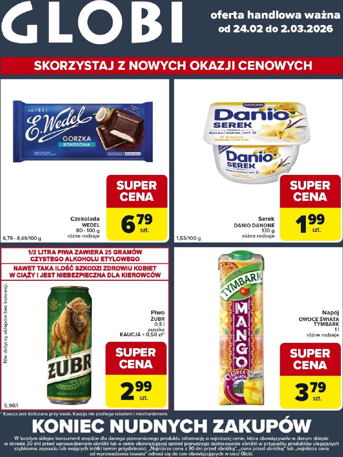 Gazetka Carrefour - Globi - ważna od 24.02.2026 do 02.03.2026