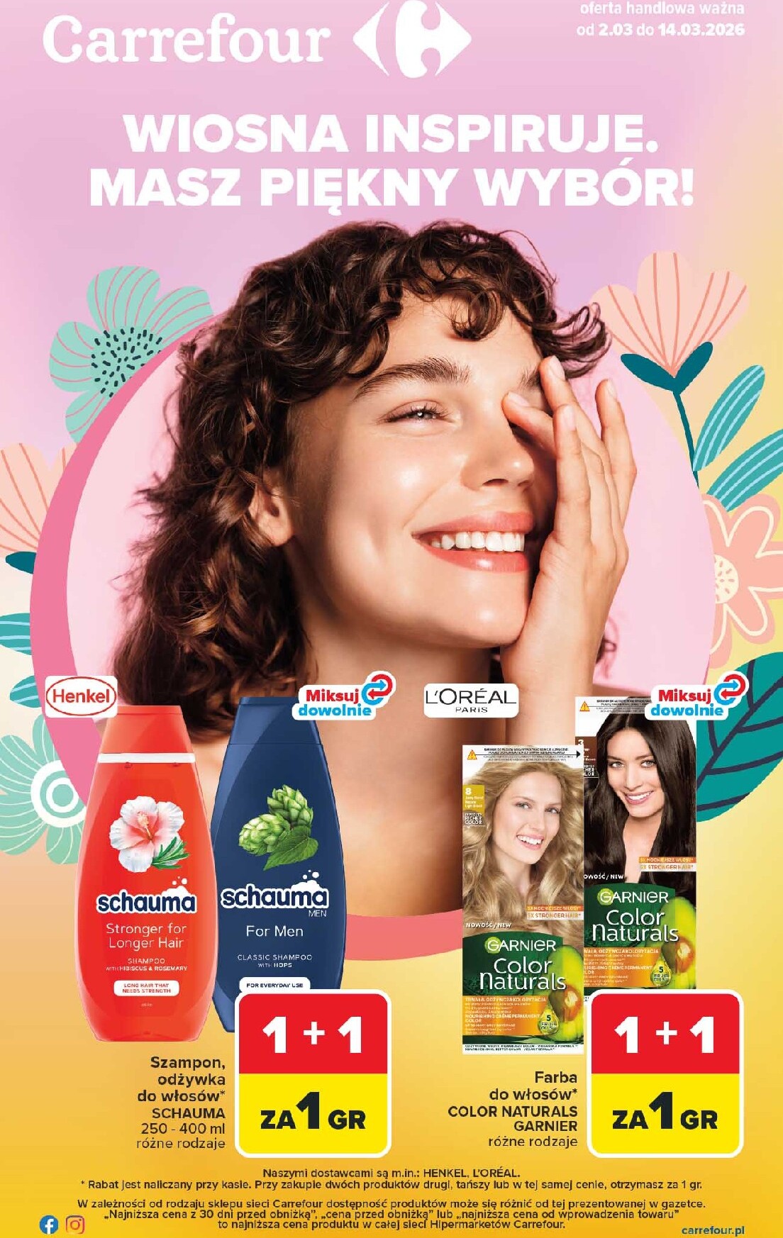 Gazetka Carrefour - Wiosna - ważna od 02.03.2026 do 14.03.2026