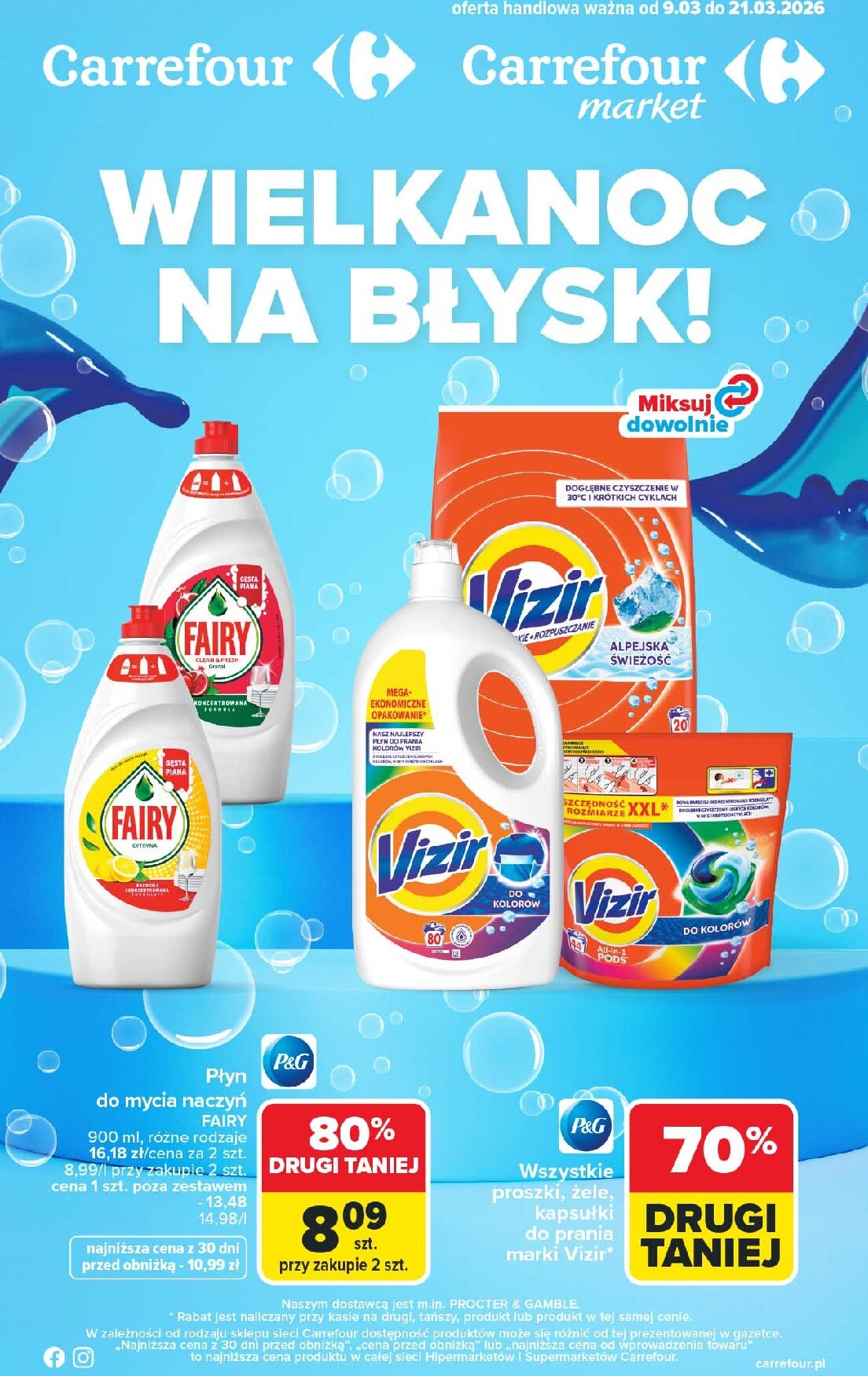 Gazetka Carrefour - Wielkanoc na błysk - ważna od 09.03.2026 do 21.03.2026