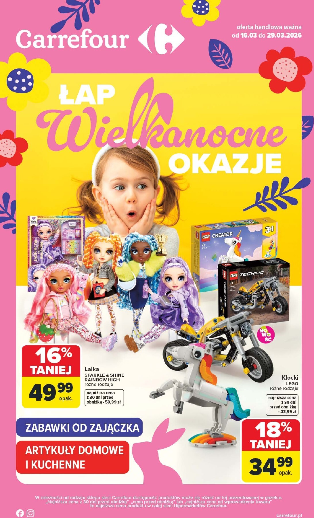 Gazetka Carrefour - Łap Wielkanocne okazje - ważna od 16.03.2026 do 29.03.2026