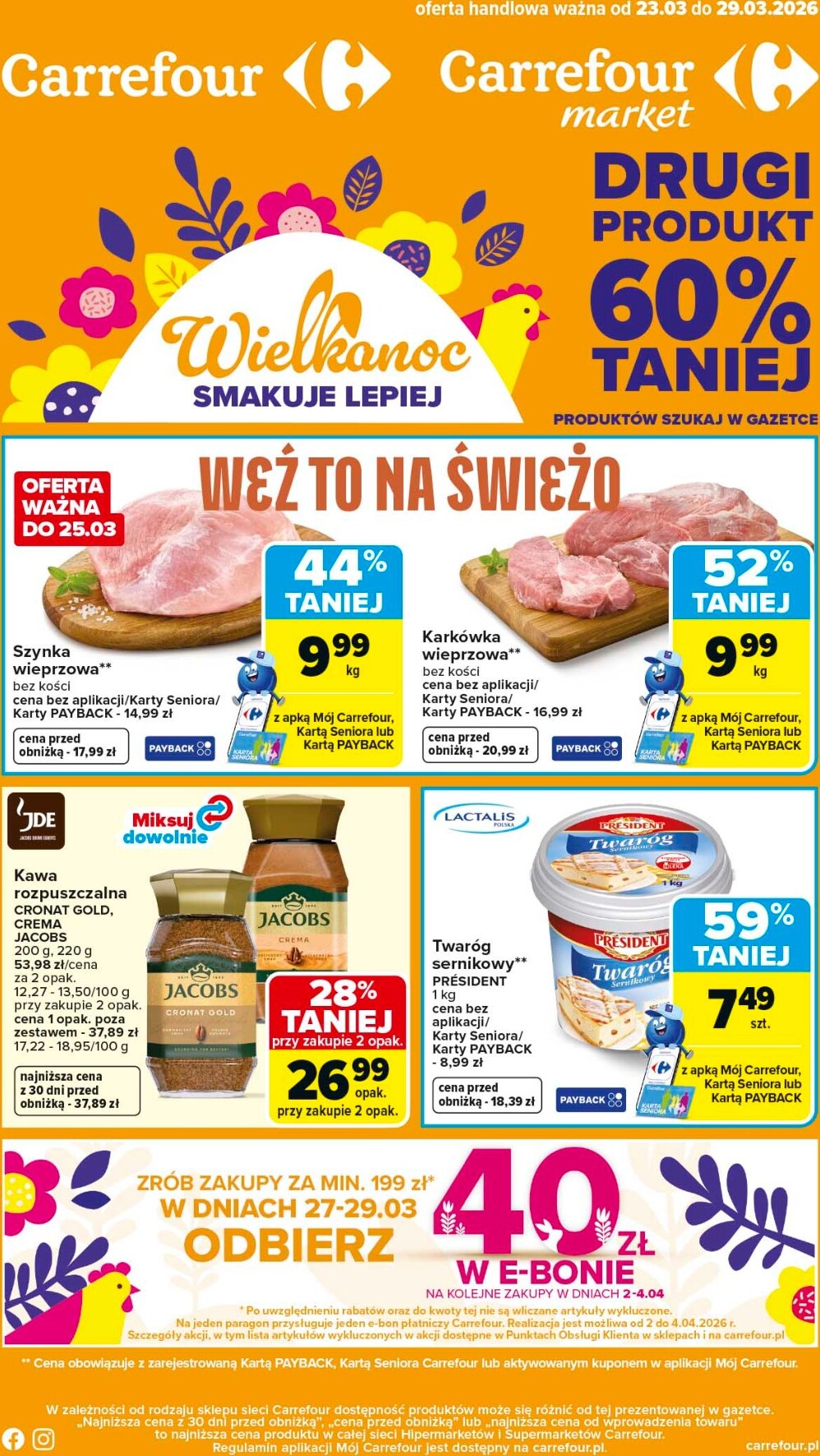 Gazetka Carrefour - ważna od 23.03.2026 do 29.03.2026