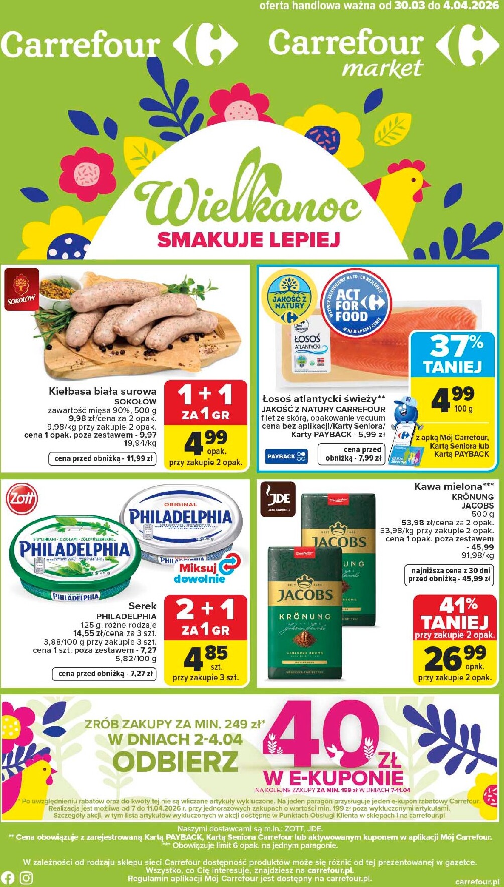 Gazetka Carrefour - ważna od 30.03.2026 do 04.04.2026