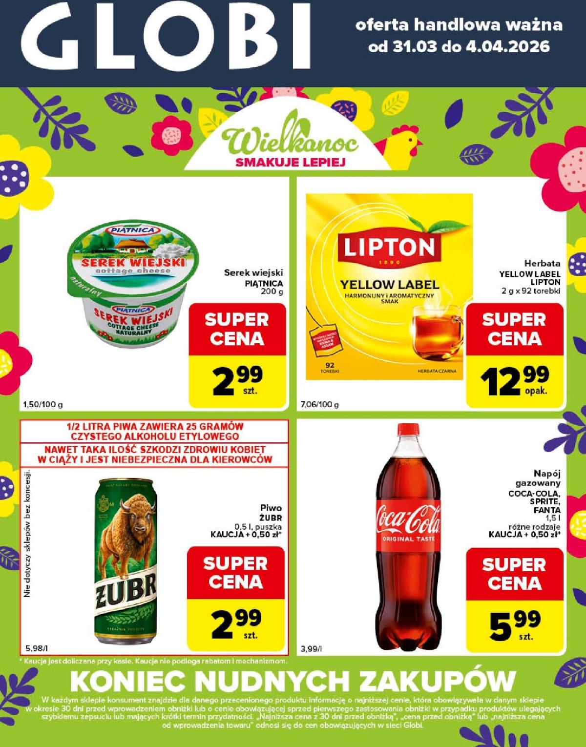 Gazetka Carrefour - Globi - ważna od 31.03.2026 do 04.04.2026