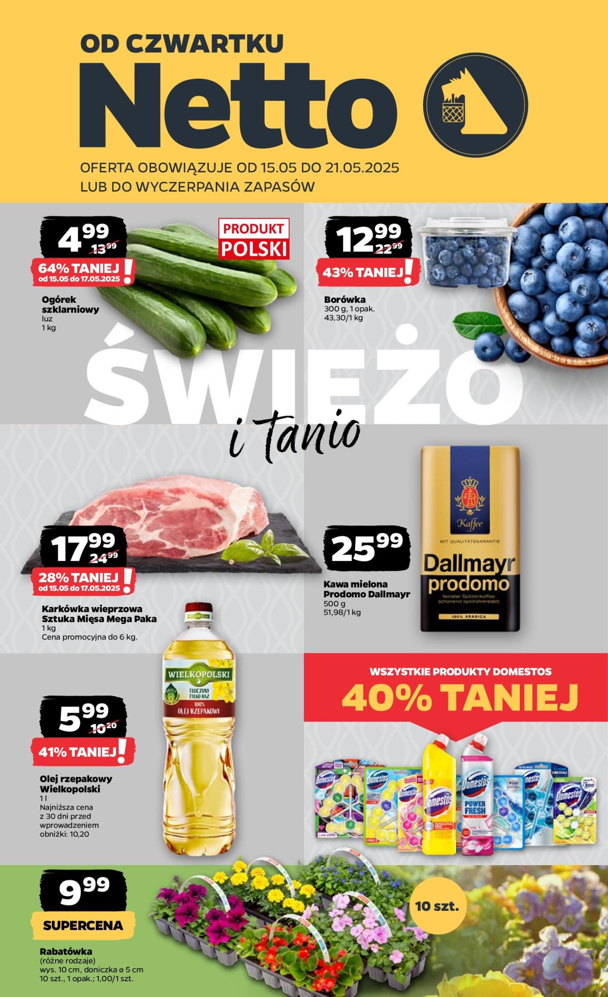 Netto gazetka ważna od 15.05. - 21.05.
