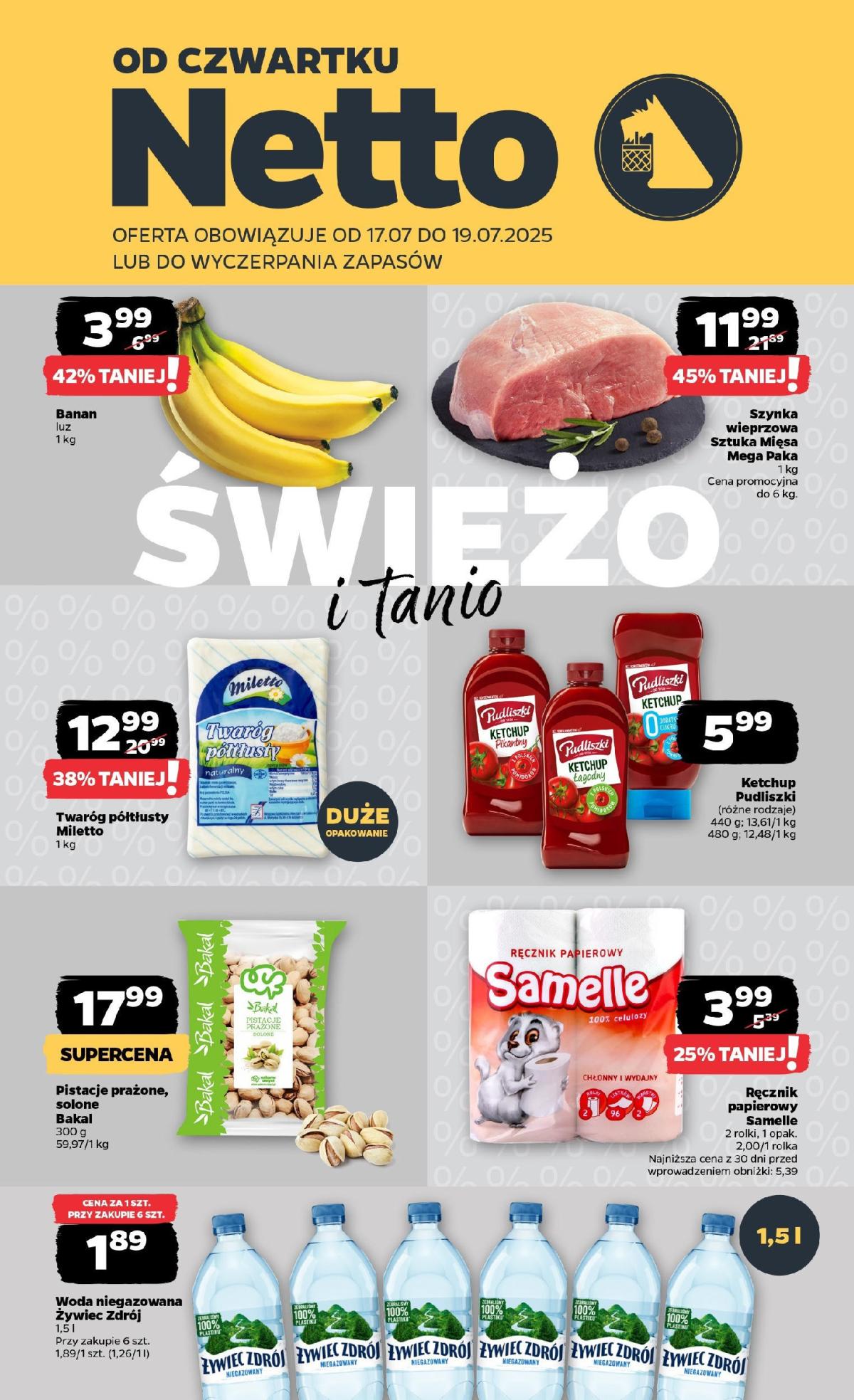Gazetka Netto ważna od 17.07. - 19.07.