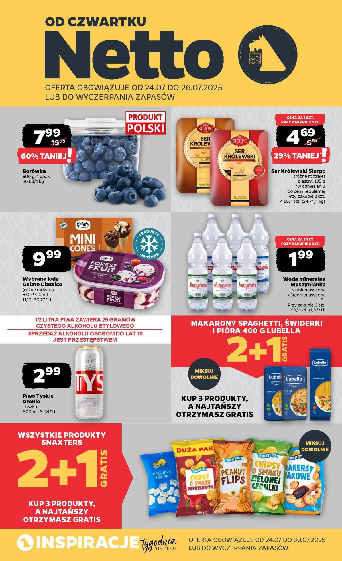 Gazetka Netto ważna od 24.07. - 26.07.