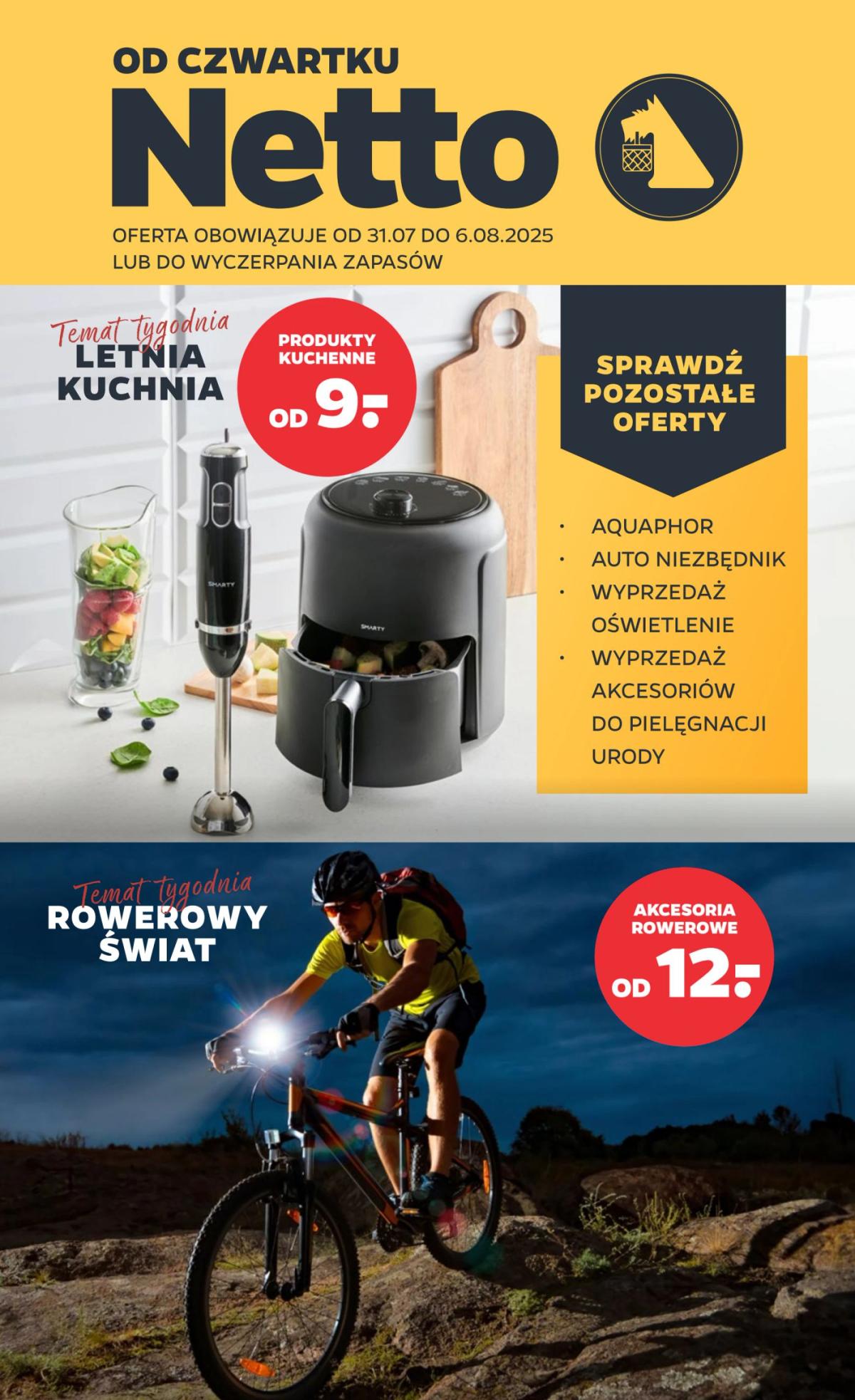 Gazetka Netto - Non Food ważna od 31.07. - 06.08.