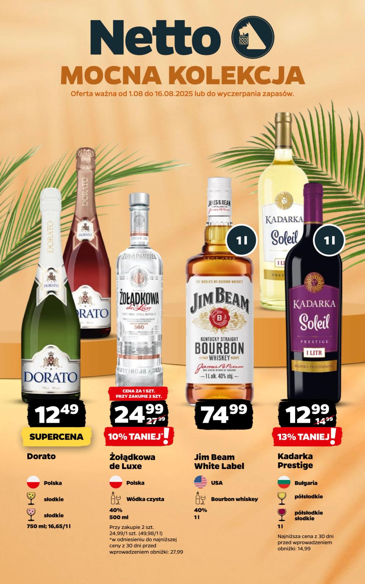 Gazetka Netto - Mocna kolekcja ważna od 01.08. - 16.08.