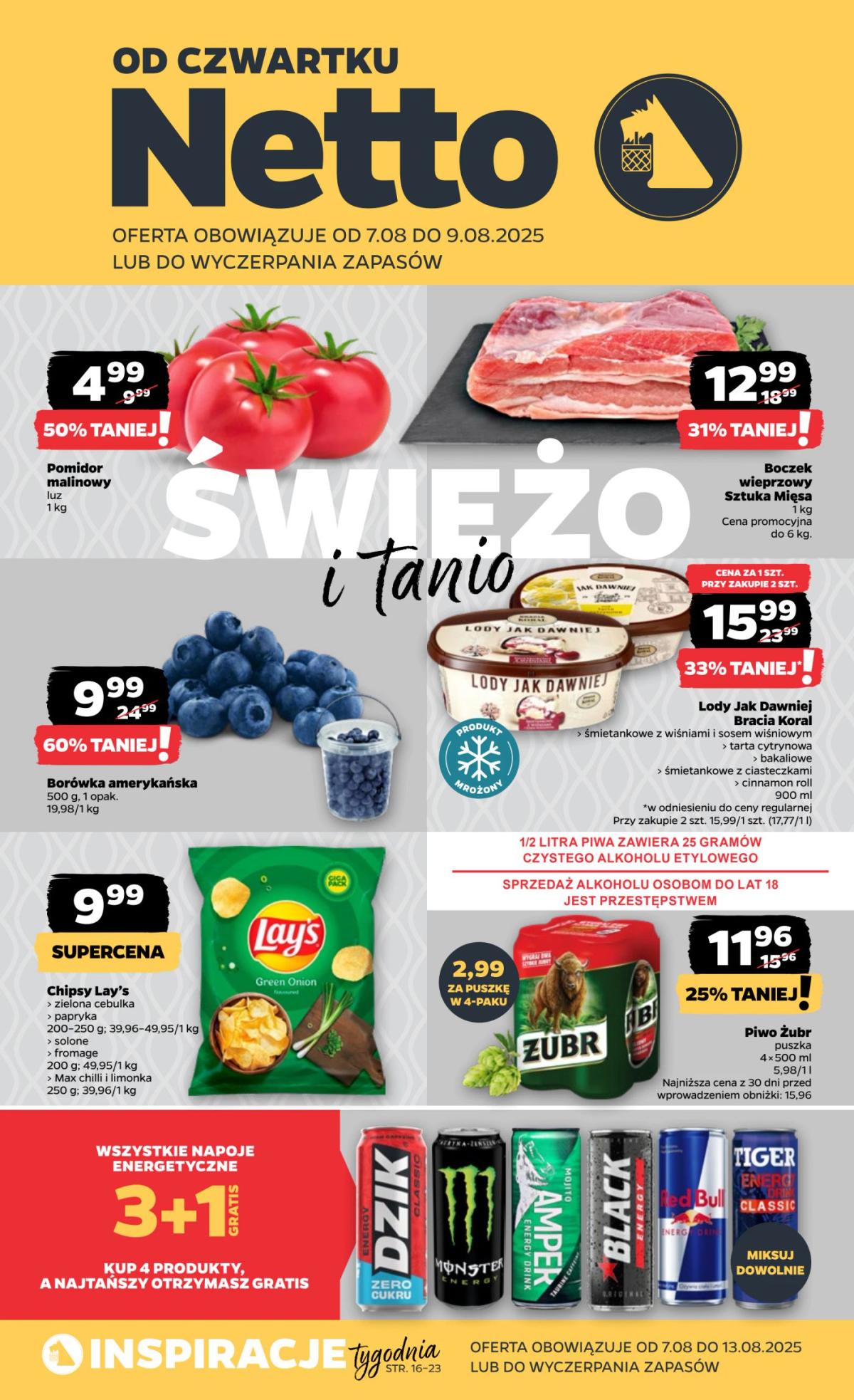 Gazetka Netto - Food - ważna od 07.08. do 09.08.