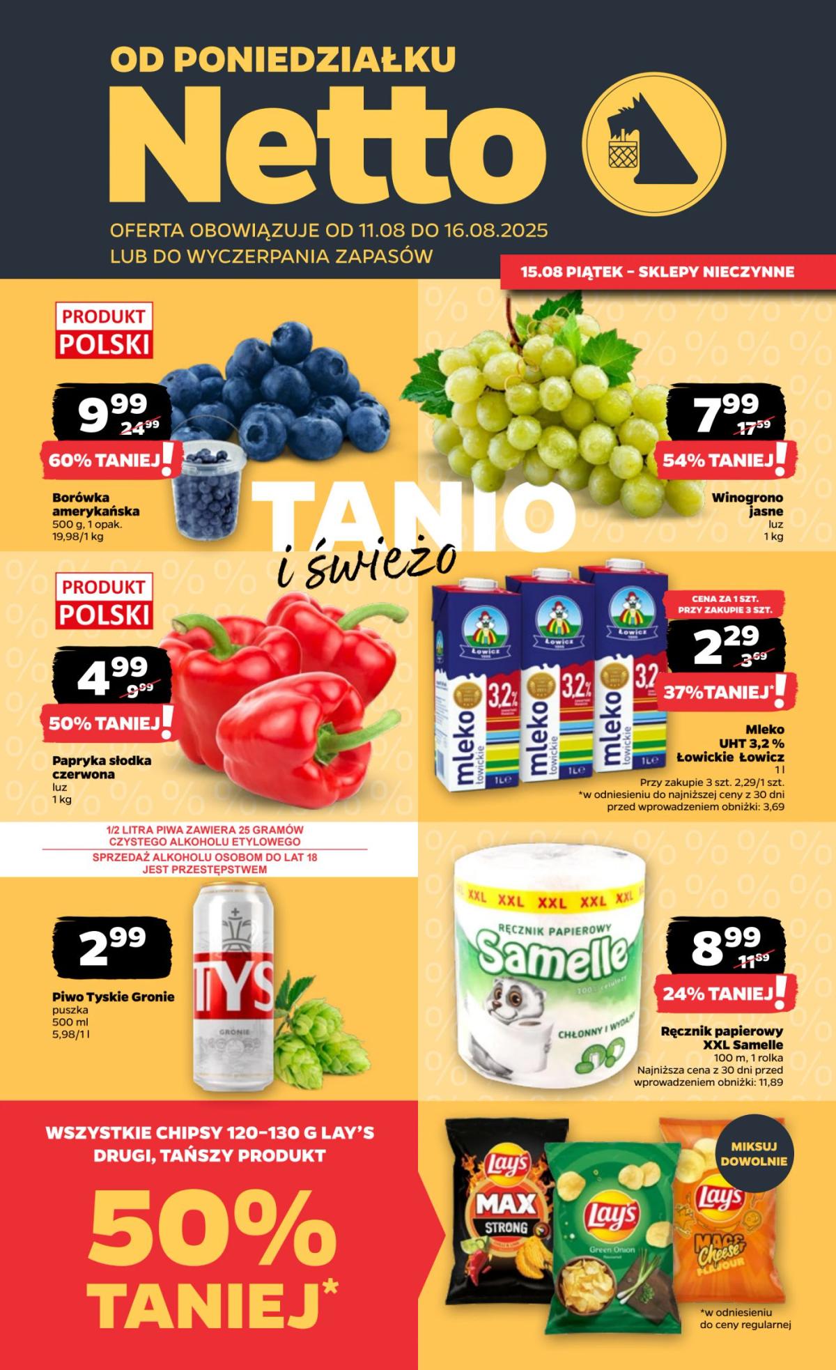 Gazetka Netto - Food - ważna od 11.08. do 16.08.