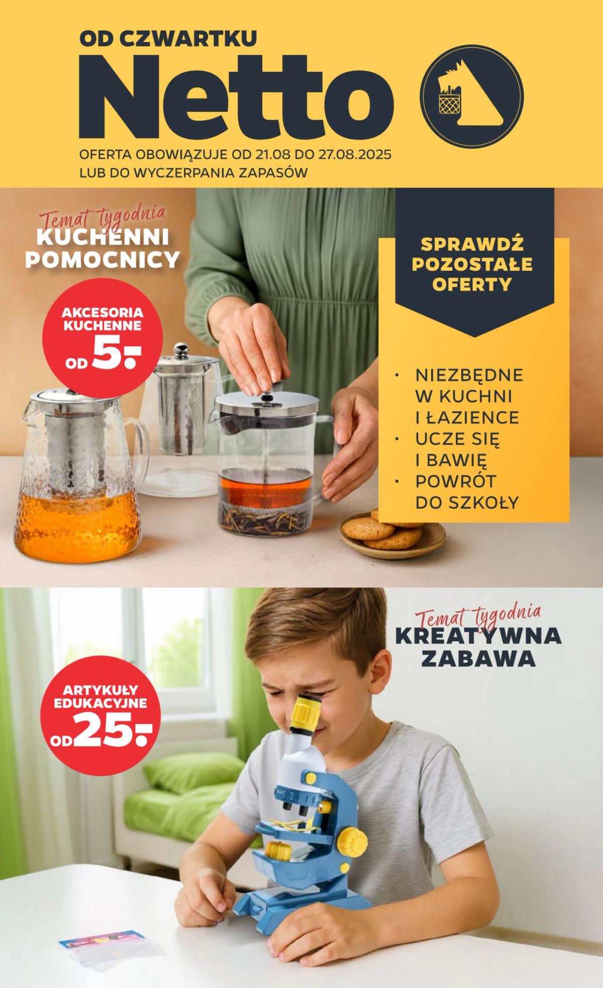 Gazetka Netto - Non Food - ważna od 21.08. do 27.08.