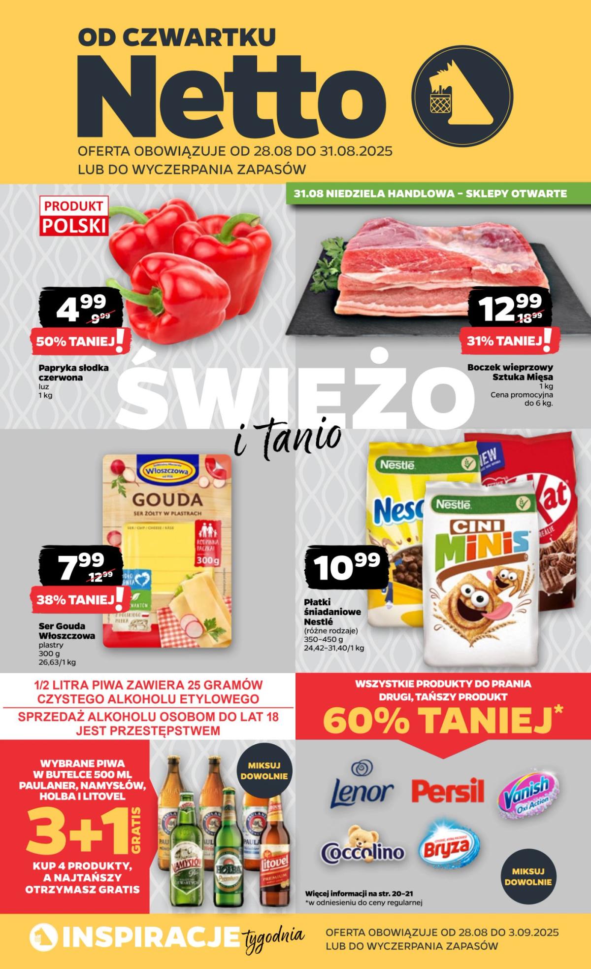 Gazetka Netto - ważna od 28.08. do 31.08.