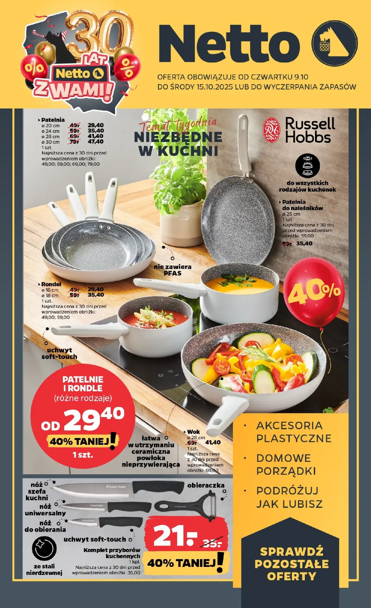 Gazetka Netto - Non Food - ważna od 09.10. do 15.10.