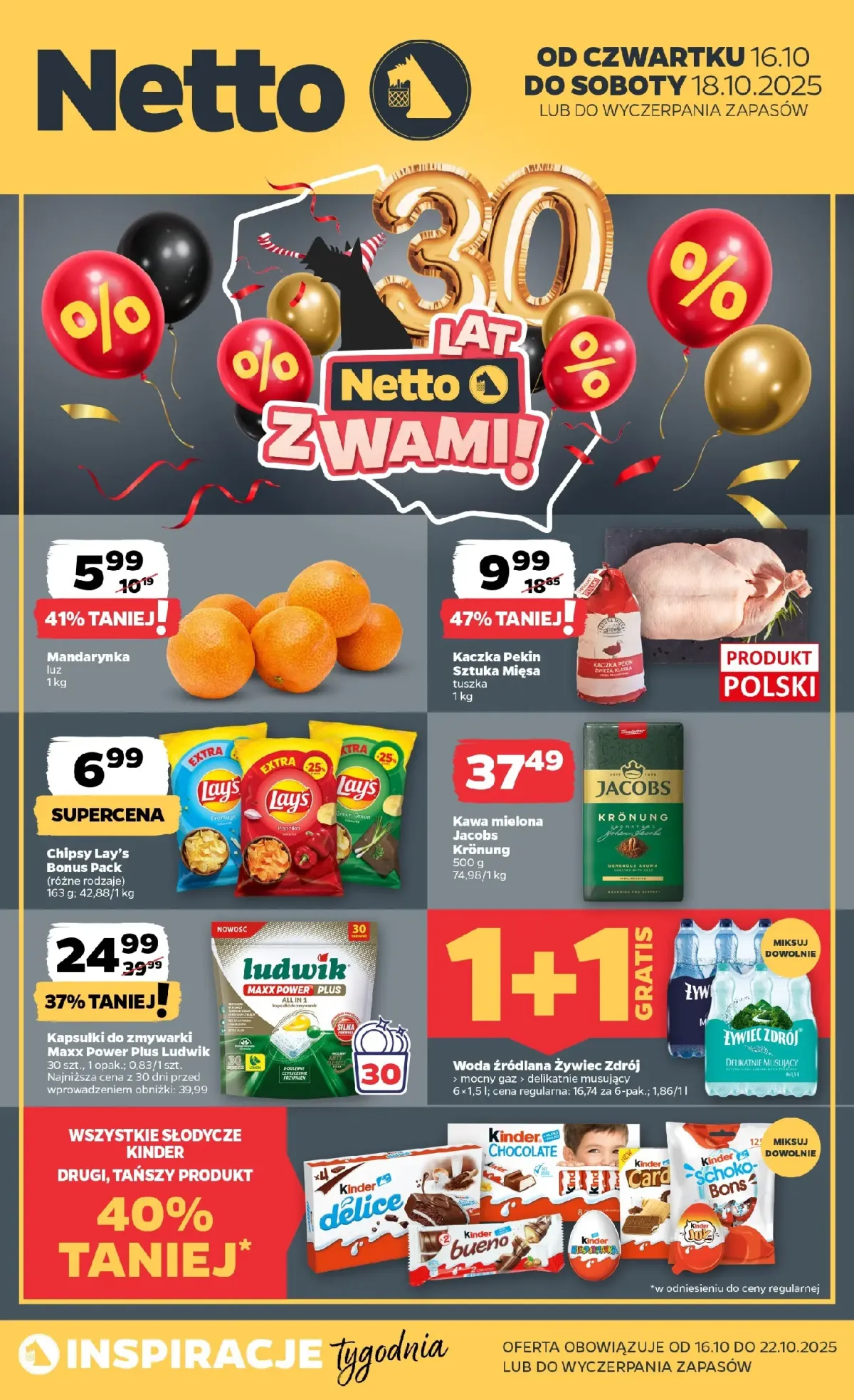 Gazetka Netto - ważna od 16.10. do 18.10.