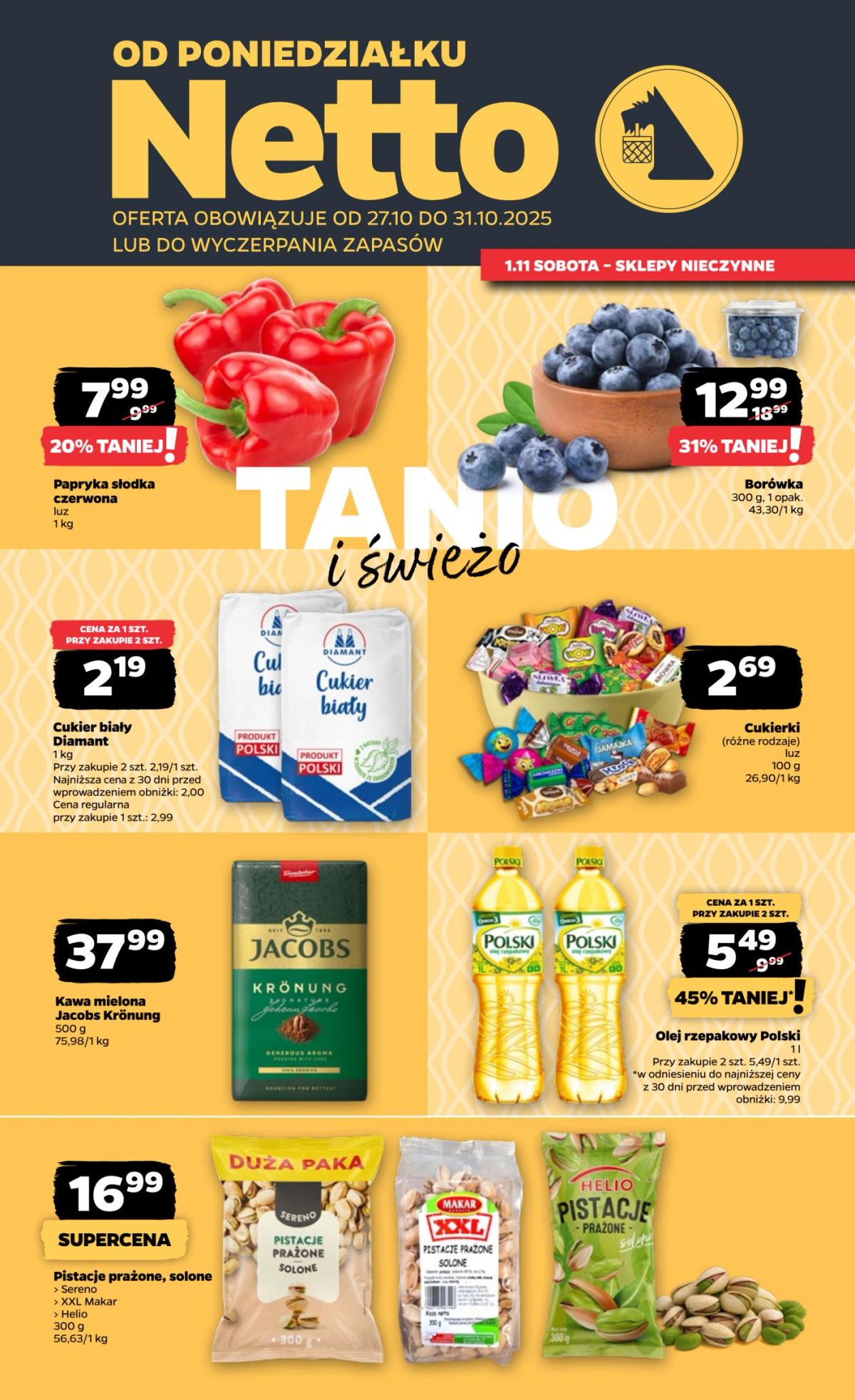 Gazetka Netto - ważna od 27.10. do 31.10.
