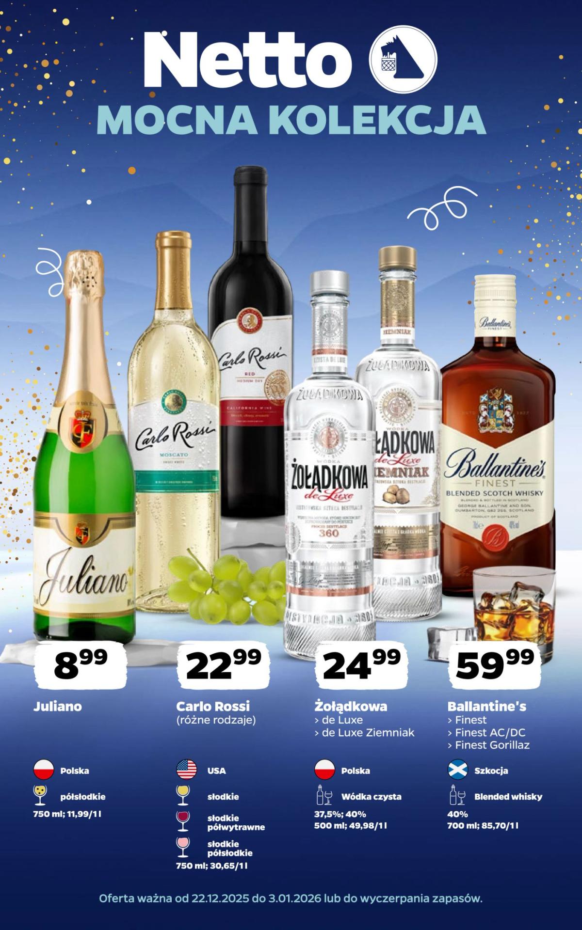 Gazetka Netto - Mocna kolekcja - ważna od 22.12. do 03.01.