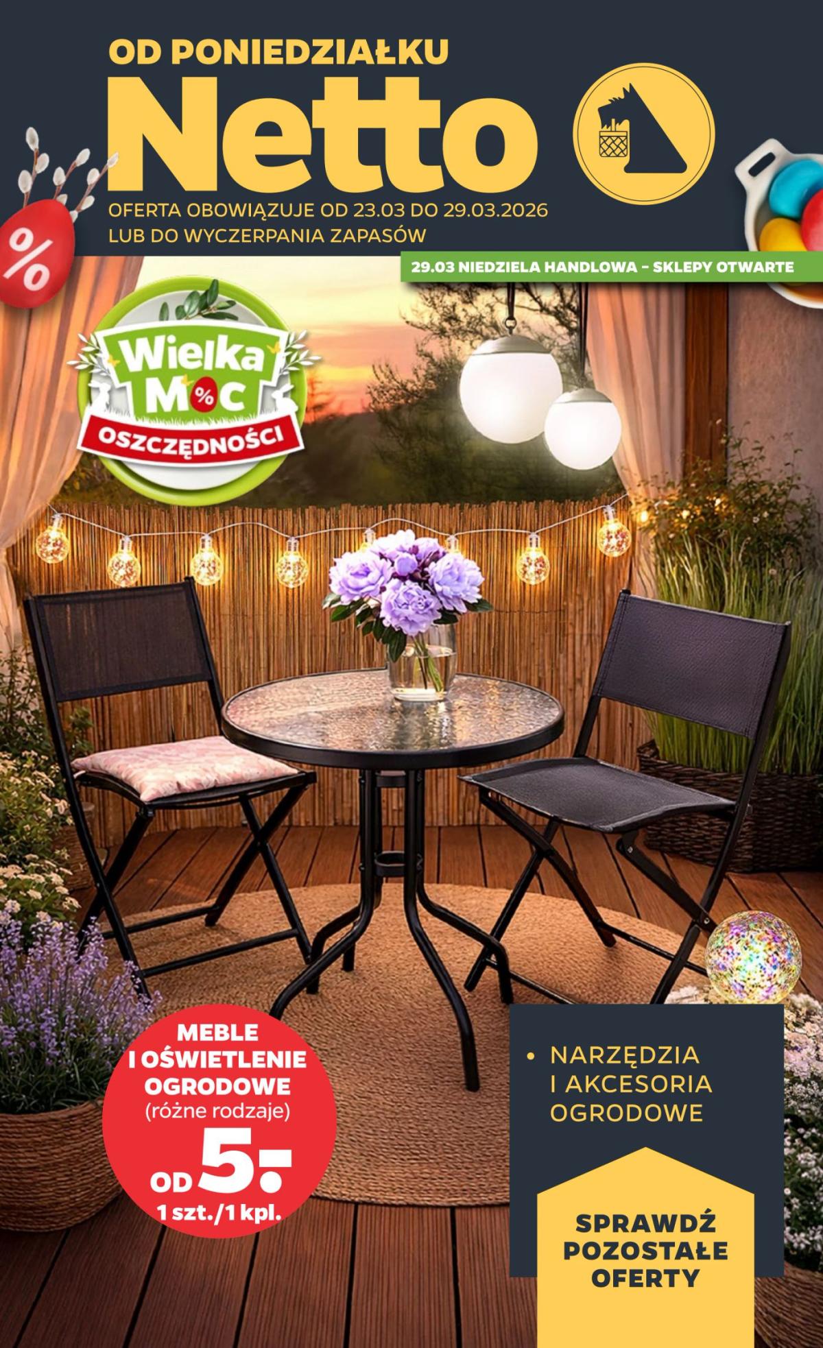 Gazetka Netto - Non Food - ważna od 23.03.2026 do 29.03.2026