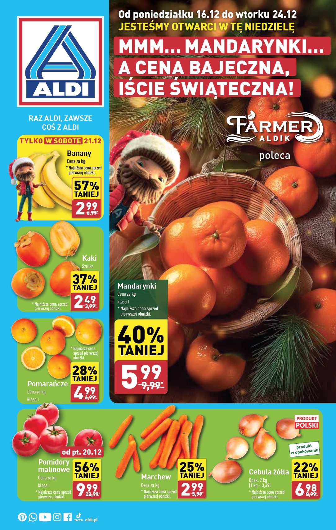 ALDI - Farmer Aldik gazetka ważna od 16.12. - 24.12.