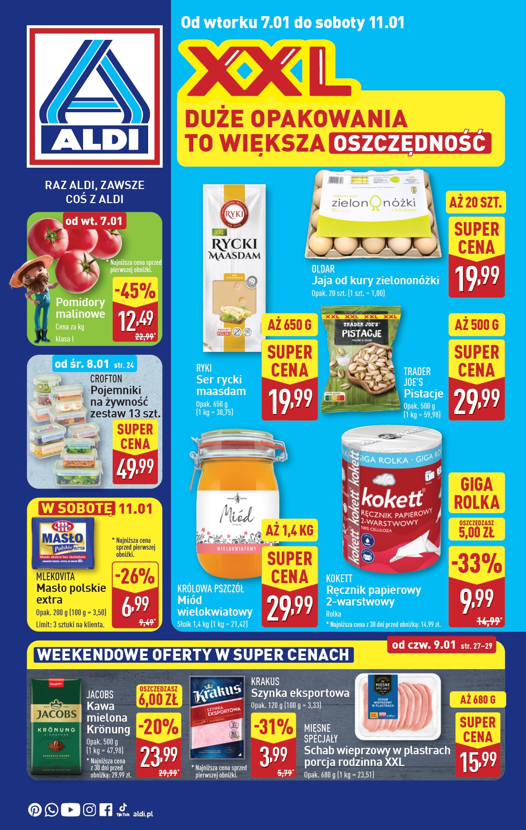 ALDI gazetka ważna od 07.01. - 11.01.