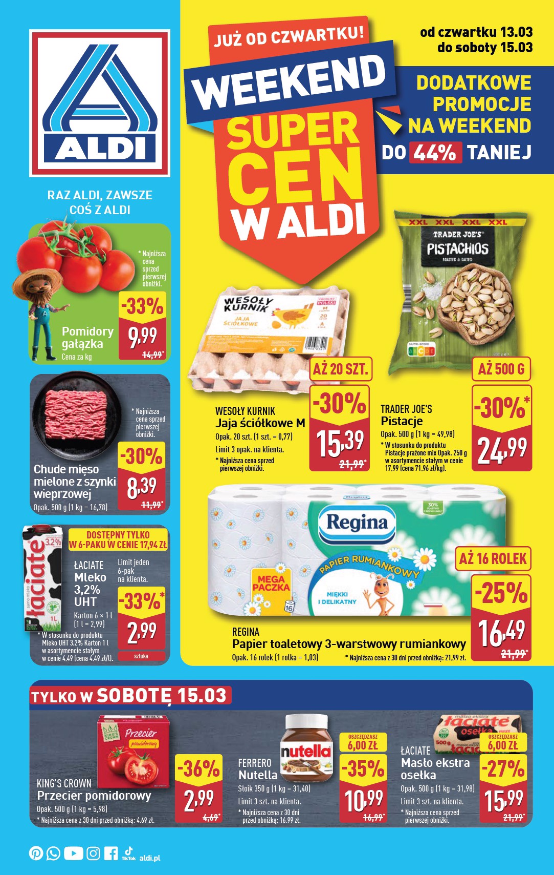 ALDI - Weekend gazetka ważna od 13.03. - 15.03.