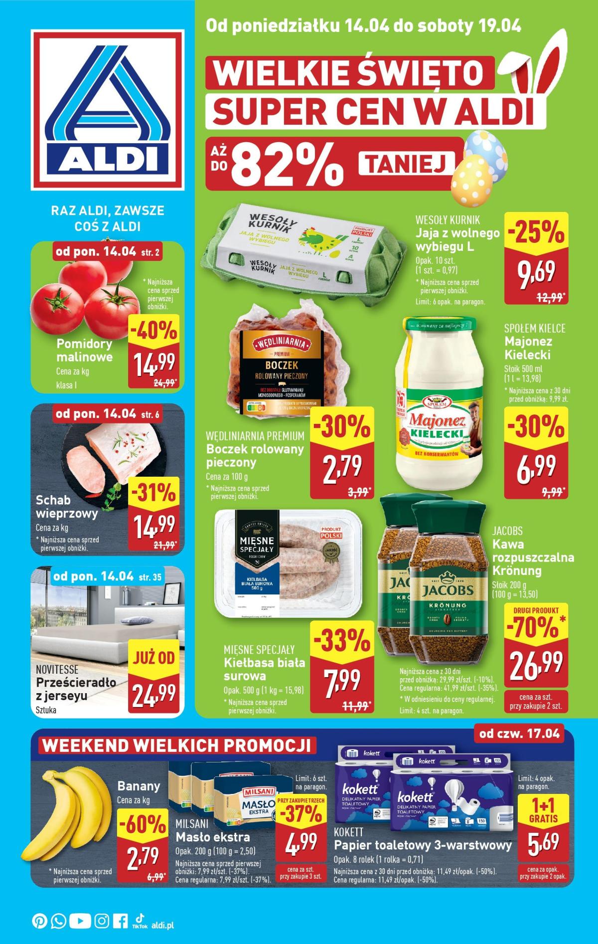 ALDI gazetka ważna od 14.04. - 19.04.