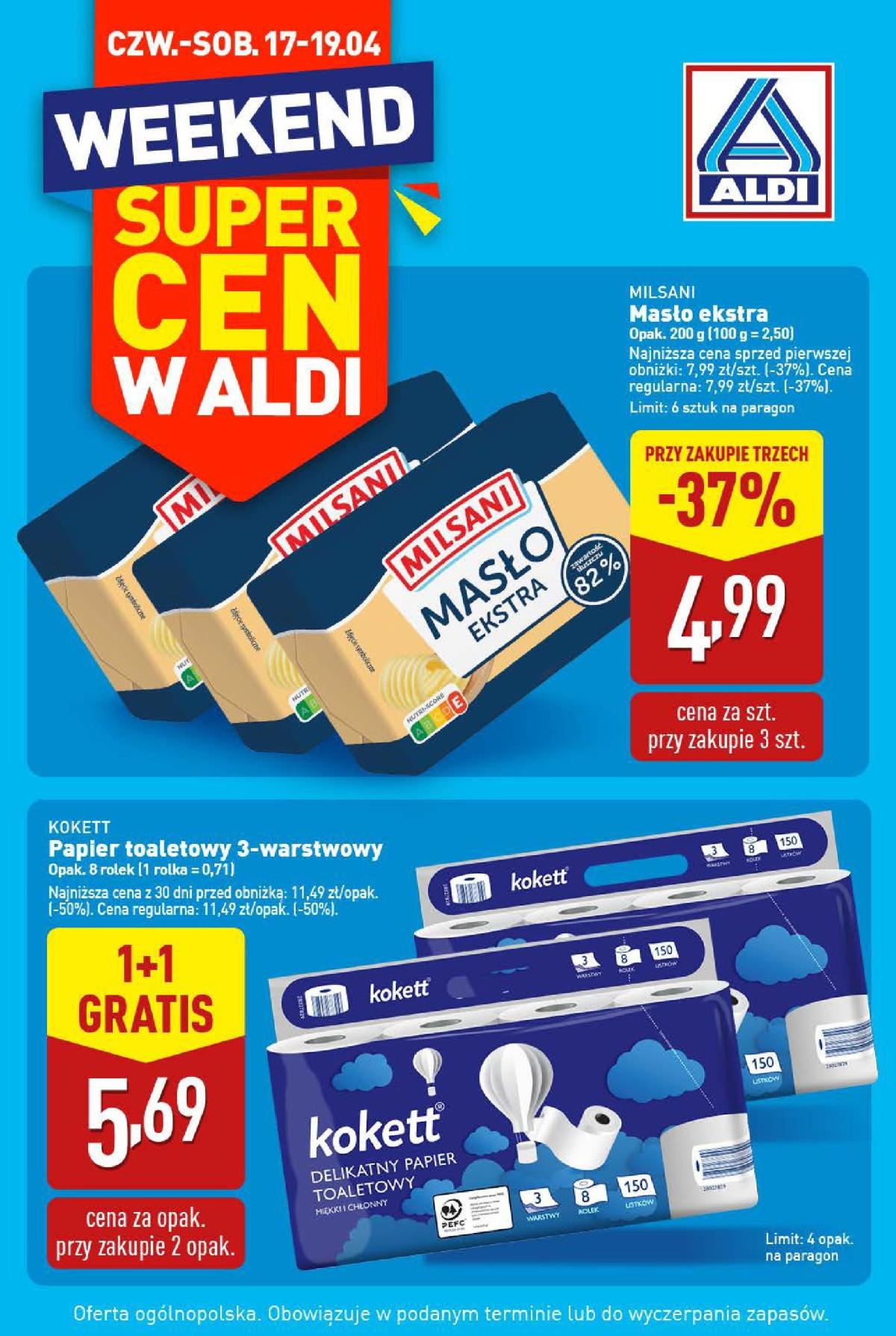 ALDI - Gourmet gazetka ważna od 17.04. - 19.04.