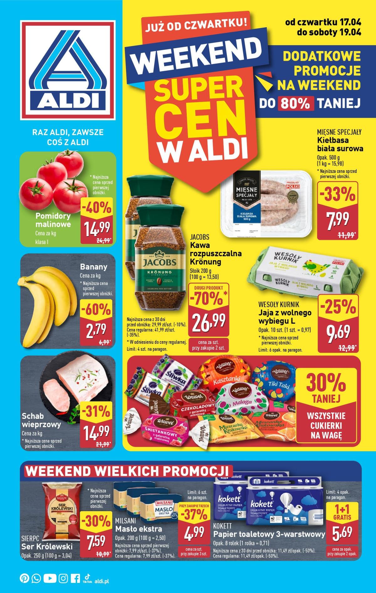 ALDI - Weekend gazetka ważna od 17.04. - 19.04.