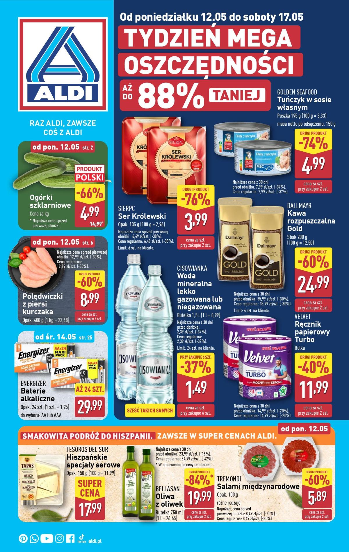 ALDI gazetka ważna od 12.05. - 17.05.