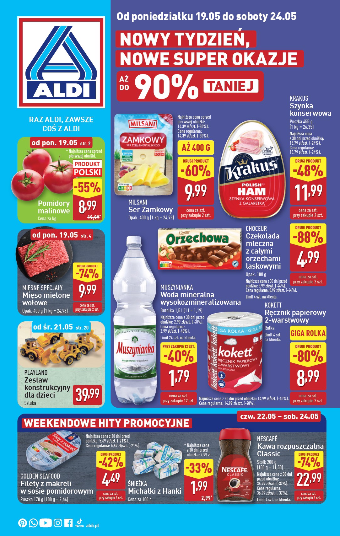 ALDI gazetka ważna od 19.05. - 24.05.